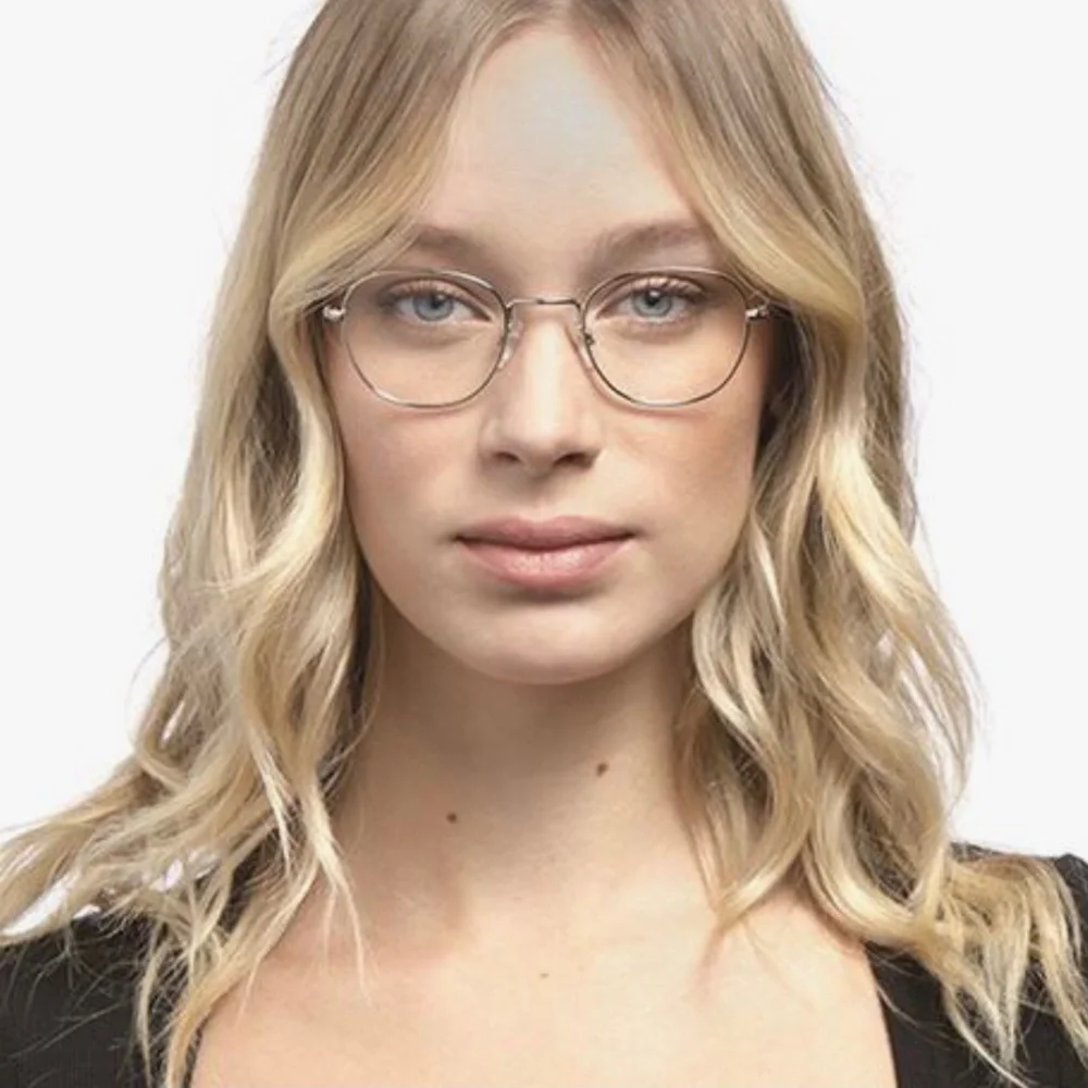 DIFF Sage Bluelight Glasses Gold Frame Blue Light Lenses Lightweight